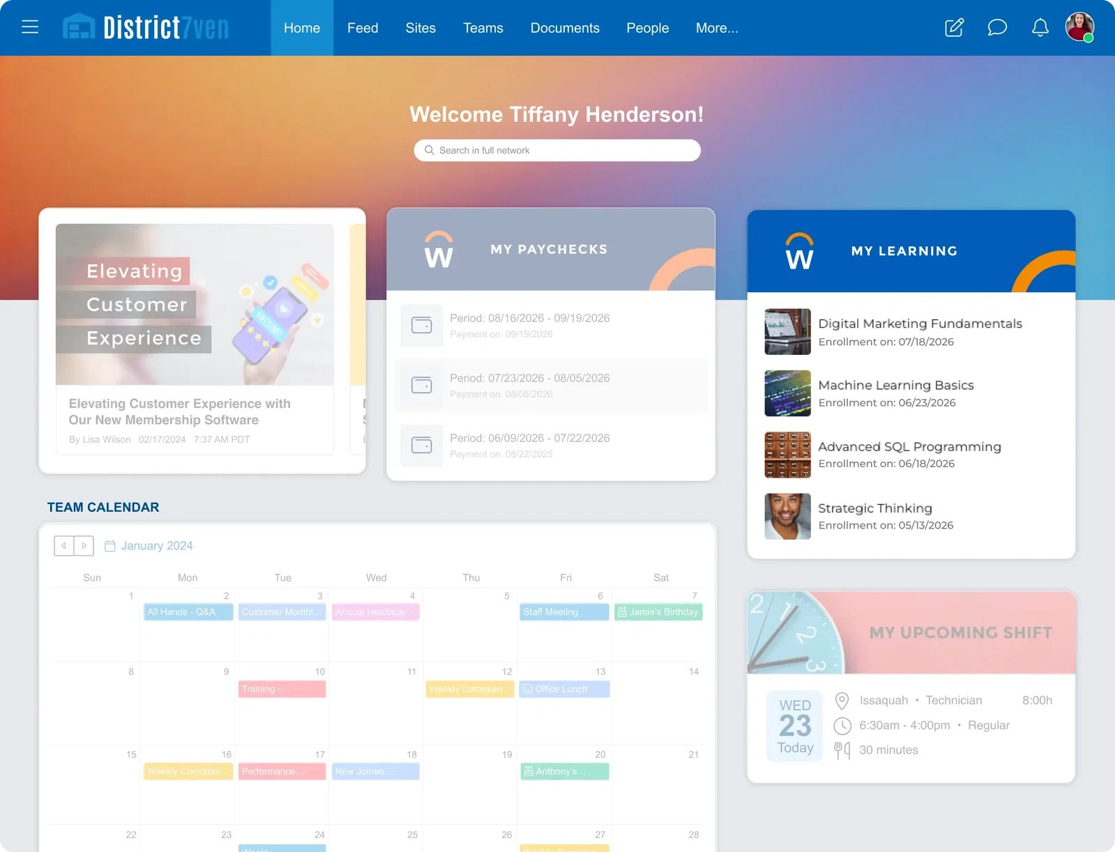 Keep Training Assignments Front and Center