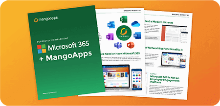 How MangoApps perfectly complements Microsoft 365